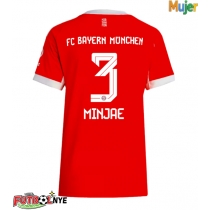 Camiseta Bayern Munich Kim Min-jae #3 Primera Equipación para mujer 2025-26 manga corta